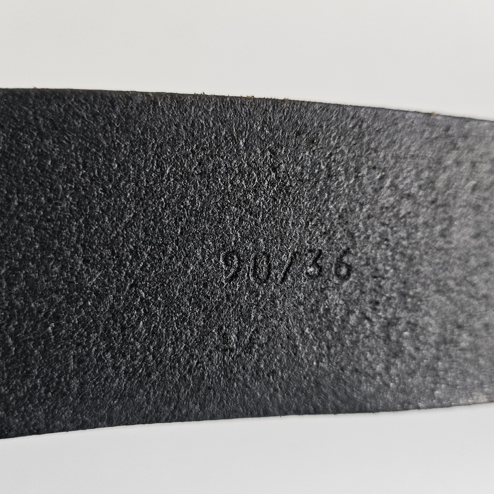 Dolce & Gabbana Black Leather Belt - 90/36 - Picture 8 of 13